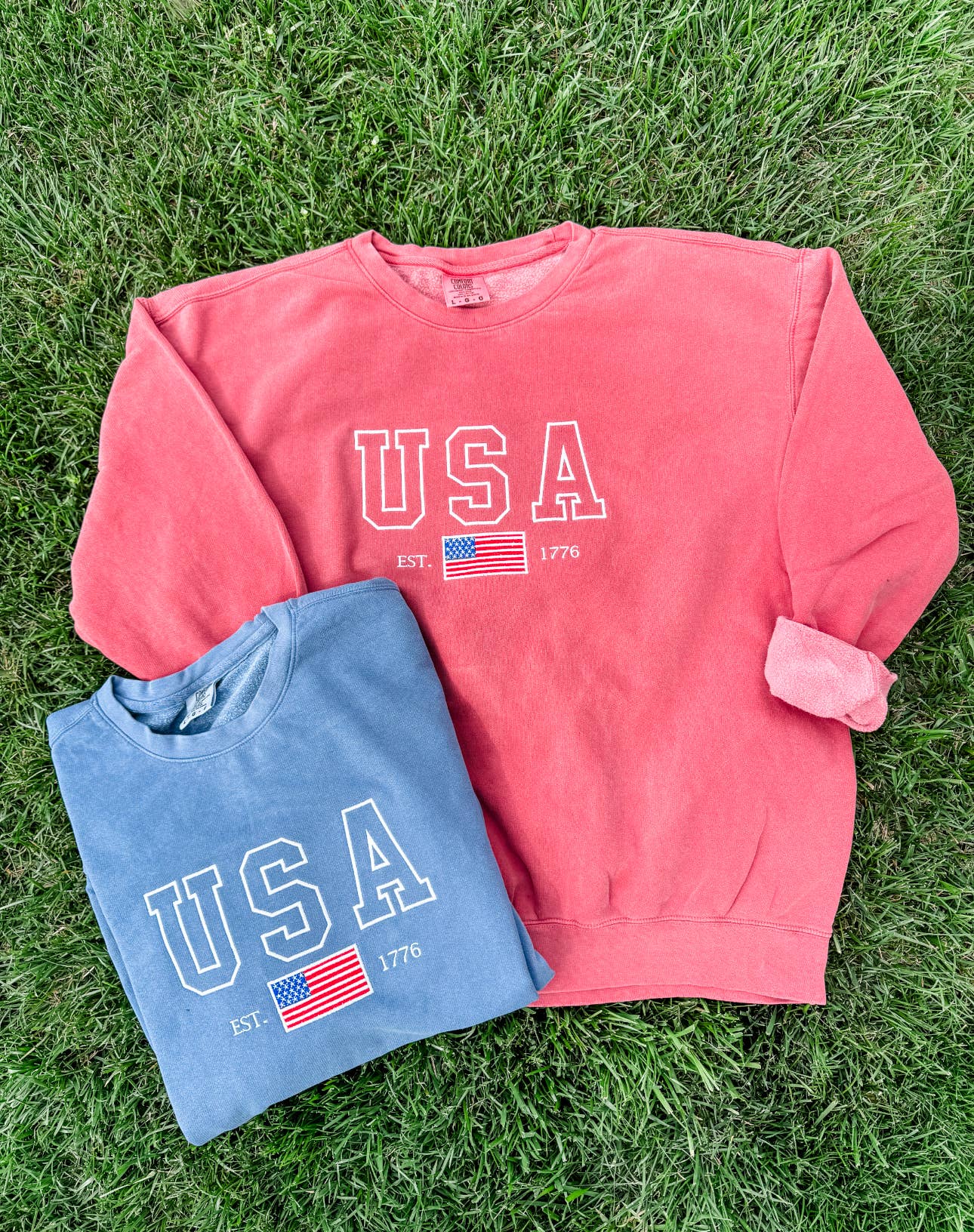 USA Embroidered Crew (Pre-Order)