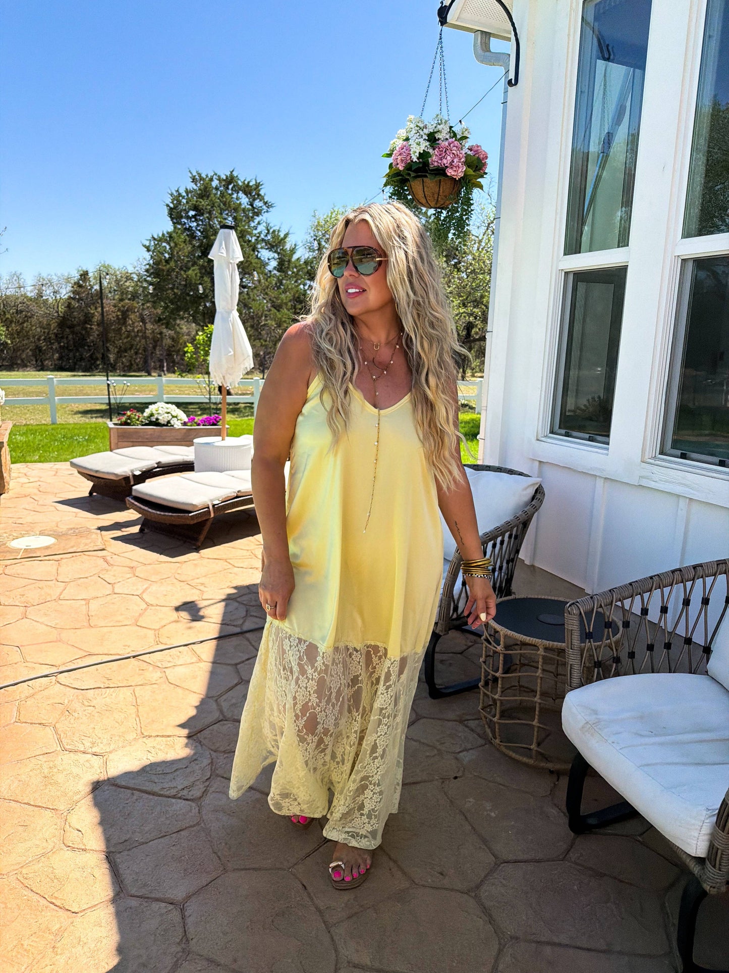 Summer Nights Satin Dress