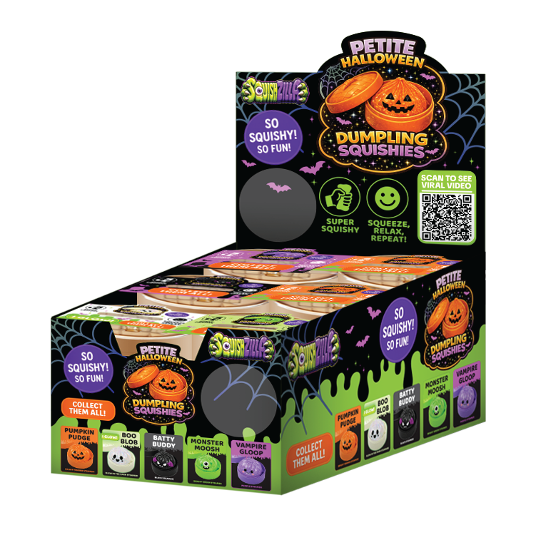 Fun Doh Petite Spooky Halloween Squishy Dumpling PREORDER