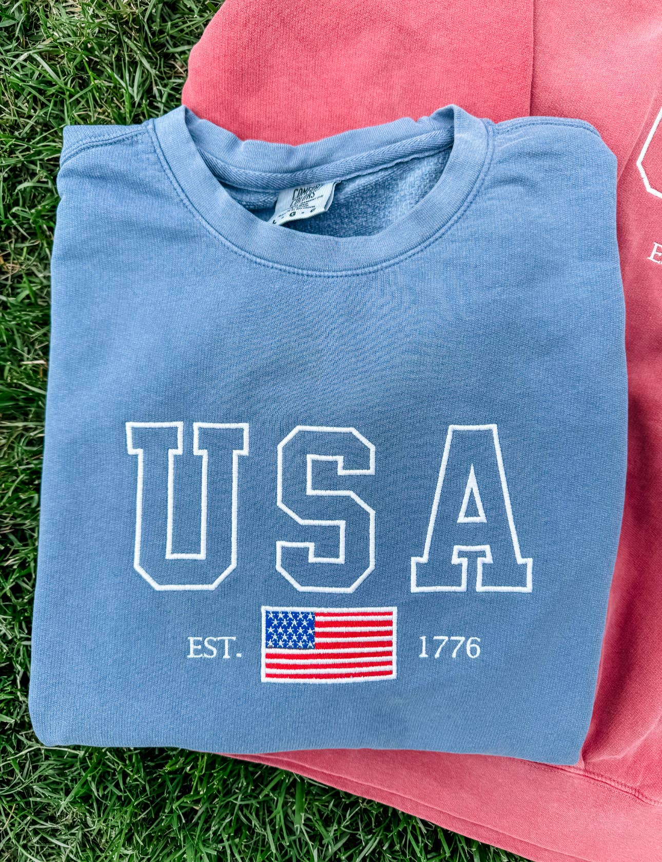 USA Embroidered Crew (Pre-Order)