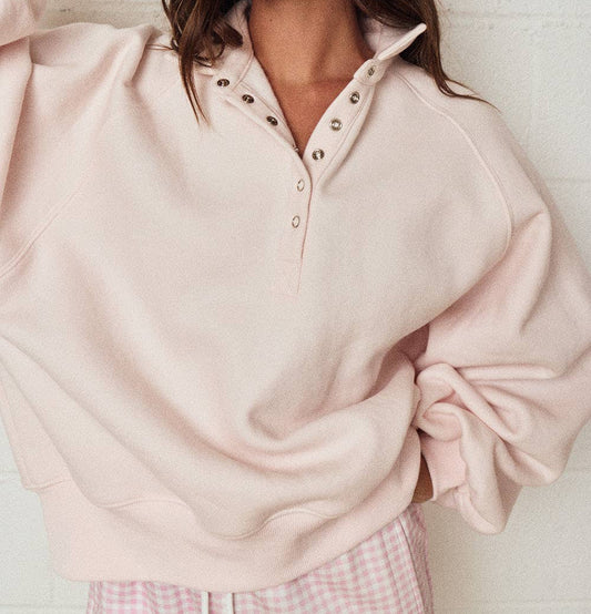Piper Snap Button Collared Sweater