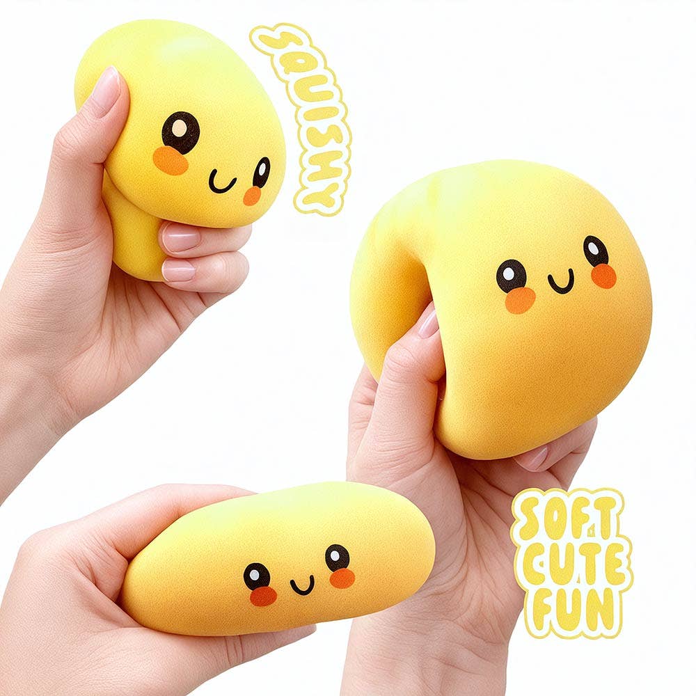 Rainbow Squishy Mystery Dumpling Stress Relief Squeeze Toy